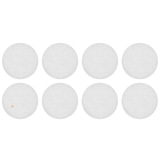 Samoprzylepne podkładki filcowe pod meble fi30 mm - 8szt - Białe