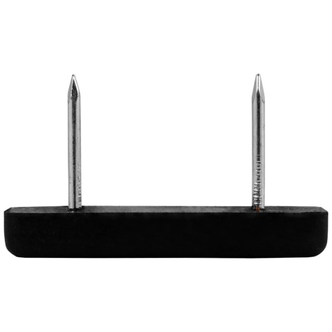 Ślizgacz podwójny z gwoździem pod meble 10 sztuk