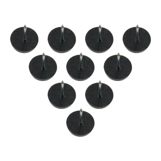 Ślizgacz pojedynczy z gwoździem pod meble 100 sztuk