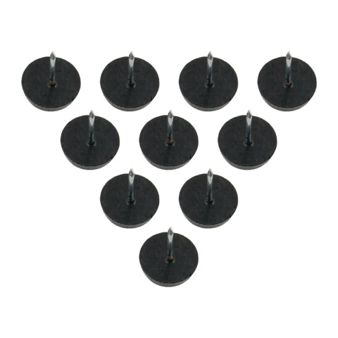 Ślizgacz pojedynczy z gwoździem pod meble 100 sztuk