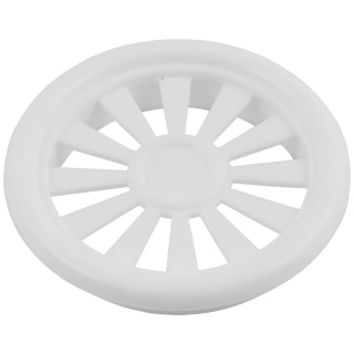 Wywietrznik szafkowy do mebli fi 40mm Biała LEBA