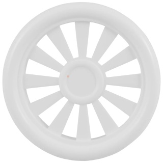 Wywietrznik szafkowy do mebli fi 40mm Biała LEBA