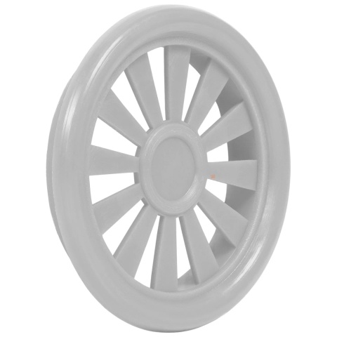 Wywietrznik szafkowy do mebli fi 40mm Szary LEBA