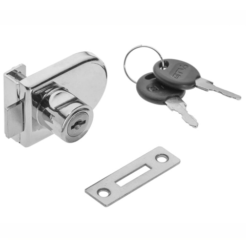 Zamek meblowy S-409 do szyb GTV