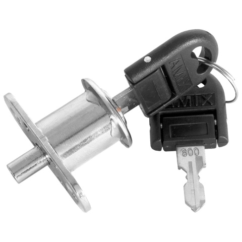 Zamek meblowy bolcowy Z-105 do szaf przesuwnych AMIX