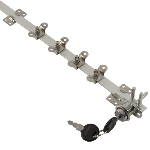 Zamek meblowy centralny do szuflad fi 19mm L-1200 LEBA