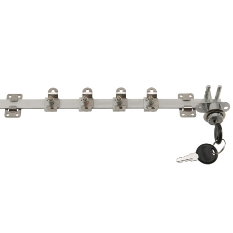 Zamek meblowy centralny do szuflad fi 19mm L-1200 LEBA