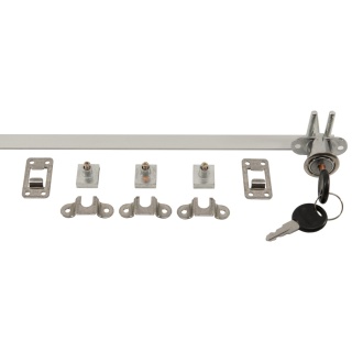 Zamek meblowy centralny do szuflad fi 19mm L-500 LEBA