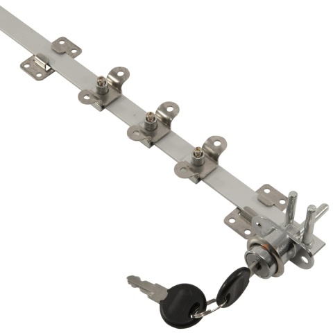 Zamek meblowy centralny do szuflad fi 19mm L-500 LEBA