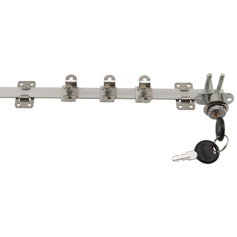 Zamek meblowy centralny do szuflad fi 19mm L-500 LEBA