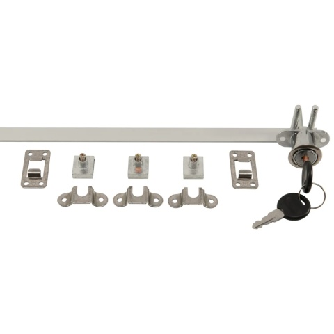 Zamek meblowy centralny do szuflad fi 19mm L-800 LEBA