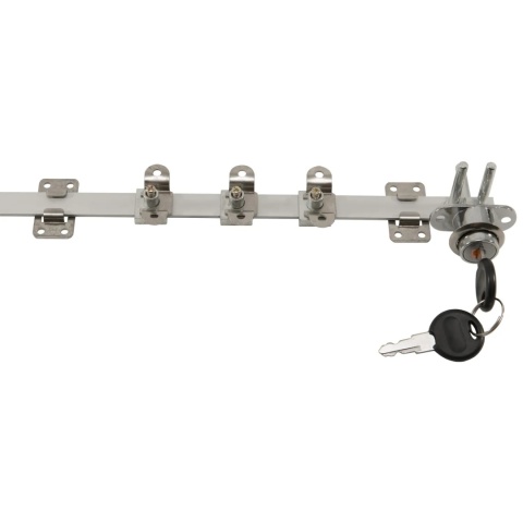 Zamek meblowy centralny do szuflad fi 19mm L-800 LEBA