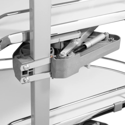 Cargo Magic Corner LAKE 900mm Nerka Lewy Biały EMUCA