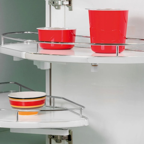 Cargo Magic Corner LAKE 900mm Nerka Prawy Biały EMUCA