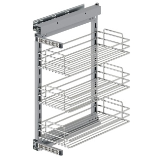 Kosz Cargo 30 3P Boczne Lewe SupraStar Chrom EMUCA