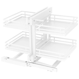 Kosz Cargo Magic Corner 1200mm MPTJ017EL Lewy Biały AMIX