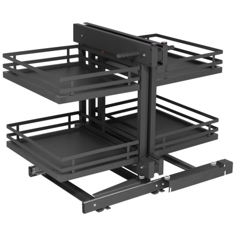 Kosz Cargo Magic Corner 800mm MPTJ017ER Prawy Grafit AMIX