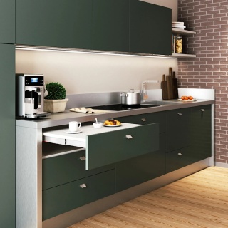 Mechanizm blatu wysuwanego z szafki Shot Atim