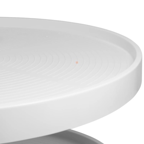 Półka obrotowa SHELVO 1/2 fi 650mm Biała Emuca