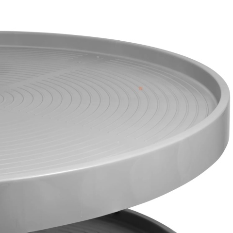 Półka obrotowa SHELVO 1/2 fi 750mm Szara Emuca