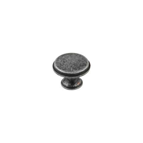 Uchwyt gałka meblowa Cento 28mm Srebro antyczne GTV