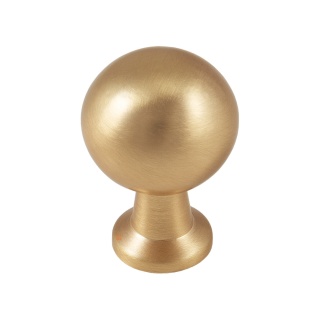 Uchwyt gałka meblowa Nord 22mm Złoty szczotkowany GTV