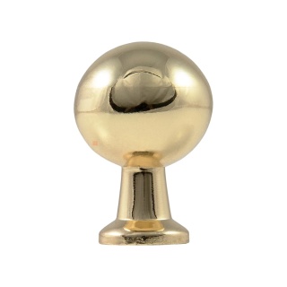 Uchwyt gałka meblowa Nord 23mm Mosiądz GTV