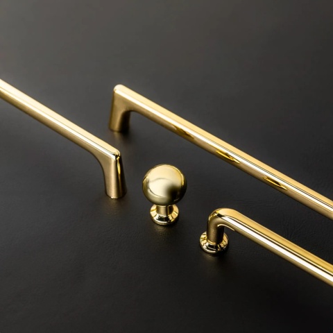 Uchwyt gałka meblowa Nord 23mm Mosiądz GTV