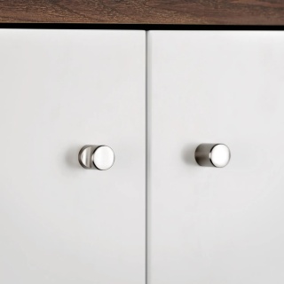 Uchwyt gałka meblowa Panama fi 20mm Nikiel satynowy EMUCA - 20 Sztuk