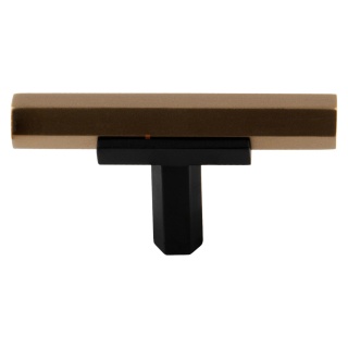 Uchwyt gałka meblowa Patna L 60mm Brąz EMUCA - 30 Sztuk