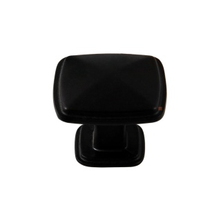 Uchwyt gałka meblowa Point 30x30mm Czarny mat GTV
