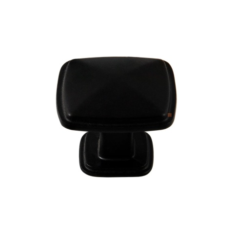 Uchwyt gałka meblowa Point 30x30mm Czarny mat GTV