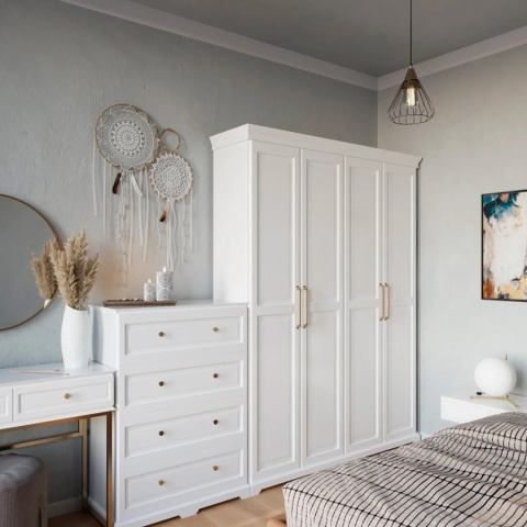 Uchwyt gałka meblowa Spot 24mm Złoto szczotkowane GTV