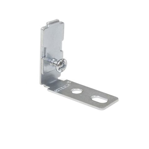 Wspornik kątowy ze śrubą rozporową do montażu profili Gola - ocynk