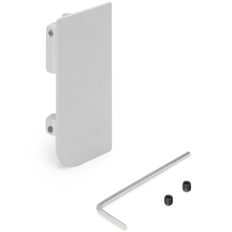 Zaślepka do górnego profilu GOLA lewa - biała