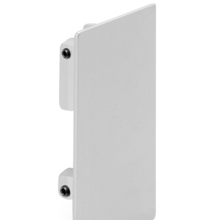 Zaślepka do górnego profilu GOLA lewa - biała