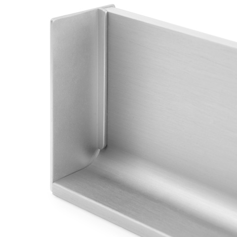 Zaślepka do górnego profilu GOLA lewa - biała