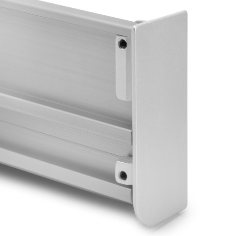 Zaślepka do górnego profilu GOLA lewa - mat