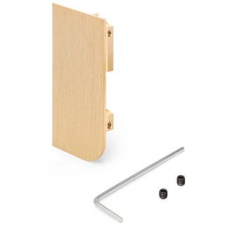 Zaślepka do górnego profilu GOLA prawa - złoty