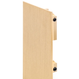 Zaślepka do górnego profilu GOLA prawa - złoty