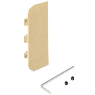 Zaślepka do środkowego profilu GOLA - złota