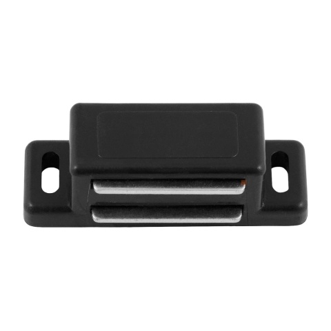 Zatrzask Zamek magnetyczny do szafek meblowych Czarny LEBA