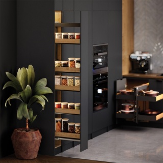 Kosz Cargo Maxi 15 5P Boczne Lewe PURO CICHY DOMYK Biały Mat REJS