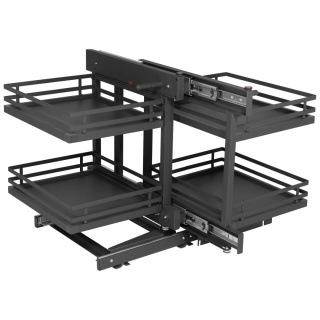 Kosz Cargo Magic Corner 800mm MPTJ017ER Prawy Grafit AMIX