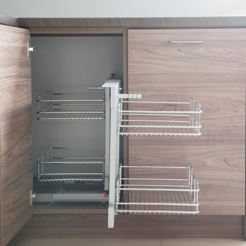 Kosz Cargo Magic Corner 800mm PTJ017ER Prawy AMIX