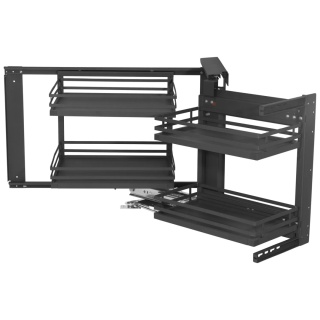 Kosz Cargo Magic Corner 900-1000mm MPTJ017GB5 Prawy Grafit AMIX