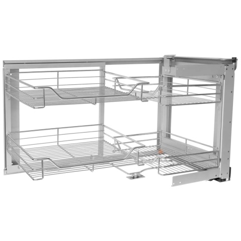 Kosz Cargo Magic Corner 900mm PTJ017GB Prawy AMIX