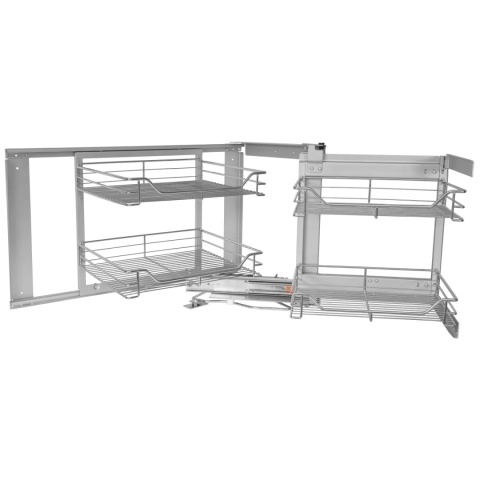 Kosz Cargo Magic Corner 900mm PTJ017GB Prawy AMIX