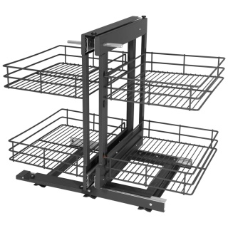 Kosz Cargo Magic Corner Maxima Classic 1200mm Lewy Grafit Rejs