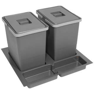 Kosz Segregator na śmieci Sortownik 60 2x18L FUTURE